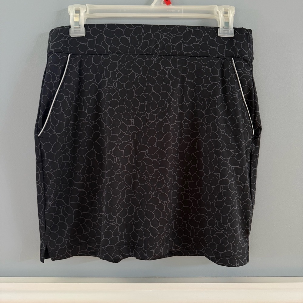 DUNNING Golf Women's Skort Size Small Black Tennis pickleball NEW!